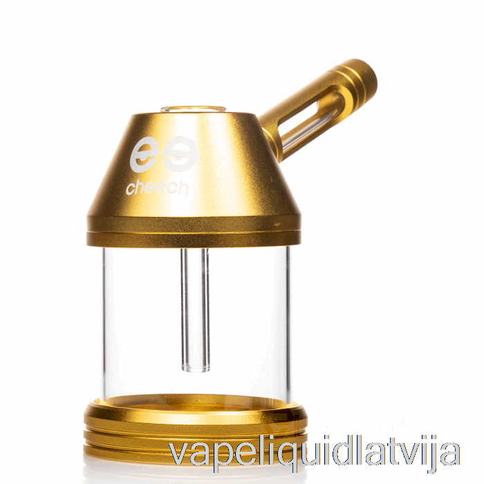 Cheech Stikla Metāla Eļļa Var Burbuļot Zelta Vape šķidrumu